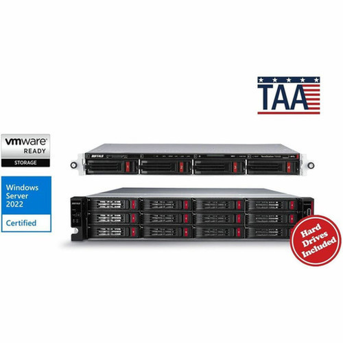 Buffalo TeraStation TS51220RH SANNAS Storage System - Annapurna Labs Alpine Quad-core 4 Core 2 GHz - 12 x HDD Supported - 4 x HDD - TS51220RH6404