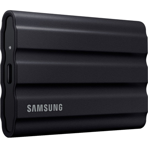 Samsung T7 4 TB Portable Rugged Solid State Drive - External - Black - USB 3.2 (Gen 2) - 1050 MB/s Maximum Read Transfer Rate - AES - (Fleet Network)