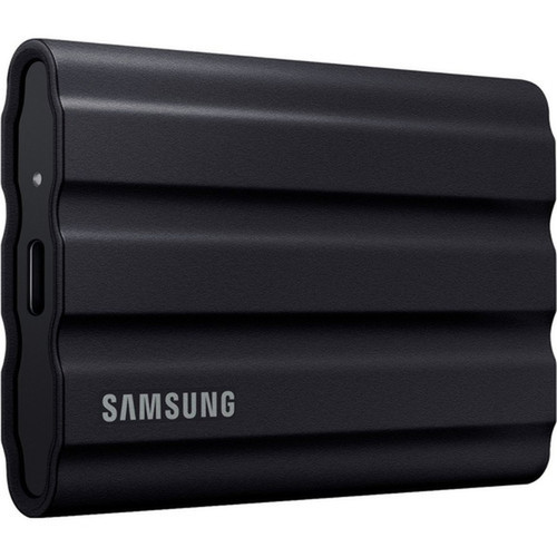 Samsung T7 4 TB Portable Rugged Solid State Drive - External - Black - USB 32 Gen 2 - 1050 MBs Maximum Read Transfer Rate - AES - MU-PE4T0SAM