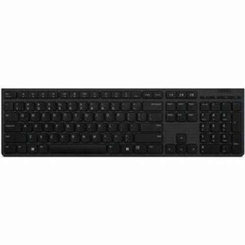 Lenovo Professional Wireless Rechargeable Keyboard-French Canadian 058 - Wireless Connectivity - Bluetooth - 2.40 GHz - USB Type A - - (Fleet Network)