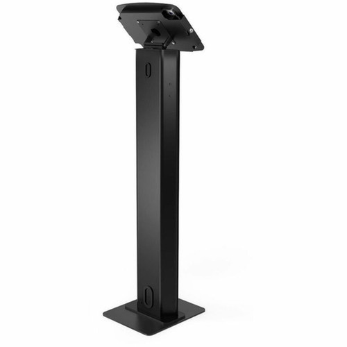 Compulocks iPad Enclosure Brandable Floor Stand - Space BrandMe - Up to 109 Screen Support - Floor Freestanding - Aluminum - Black 140B209IPDSB