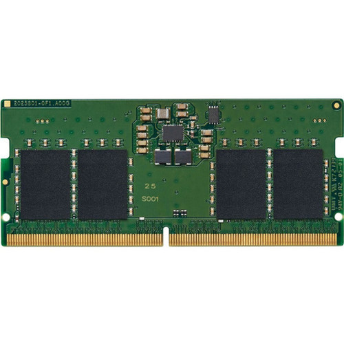 Kingston 8GB DDR5 SDRAM Memory Module - For Notebook - 8 GB - DDR5-5600PC5-44800 DDR5 SDRAM - 5600 MHz Single-rank Memory - CL46 - V KCP556SS6-8