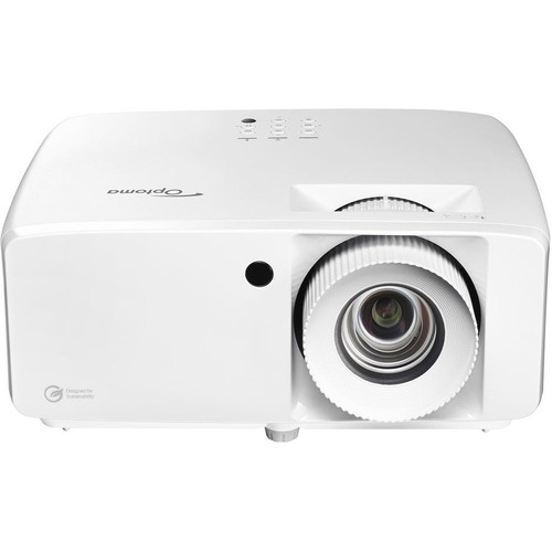 Optoma 3D DLP Projector - 16:9 - White - High Dynamic Range (HDR) - Front - 1080p - 30000 Hour Normal Mode - 300,000:1 - 4500 lm - - - (Fleet Network)