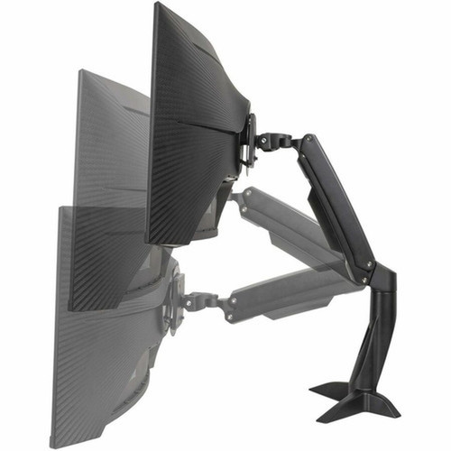 Amer Mounts AMR1UC Mounting Arm for Monitor Curved Screen Display Display Flat Panel Display - Height Adjustable - 1 Displays - - AMR1UC