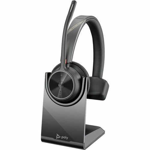 Poly Voyager 4310 Microsoft Teams Certified USB-C Headset with Charge Stand - Siri, Google Assistant - Mono - Wireless - Bluetooth - - (Fleet Network)