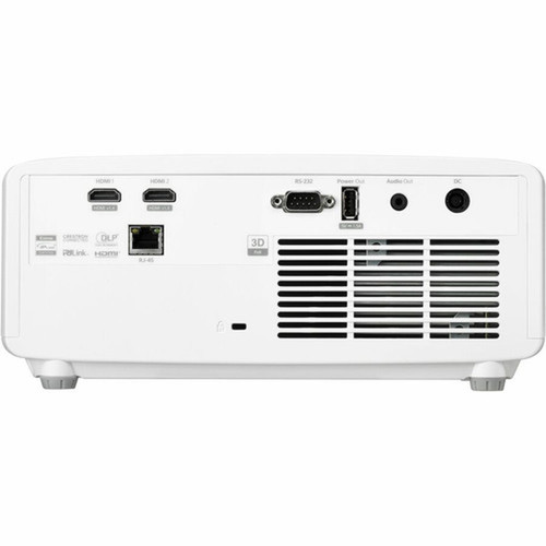 Optoma ZW350ST 3D Short Throw DLP Projector - 169 - White - High Dynamic Range HDR - Front - 1080p - 30000 Hour Normal Mode - - lm ZW350ST