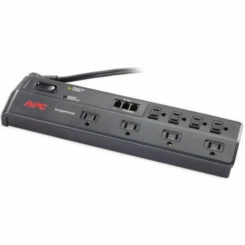 APC SurgeArrest Home/Office 8-Outlets Surge Suppressor - Receptacles: 8 x NEMA 5-15R - 1750J (Fleet Network)