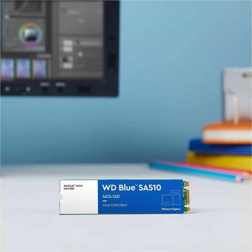 WD Blue SA510 WDS200T3B0B 2 TB Solid State Drive - M2 2280 Internal - SATA SATA600 - Desktop PC Device Supported - 500 TB TBW - - WDS200T3B0B