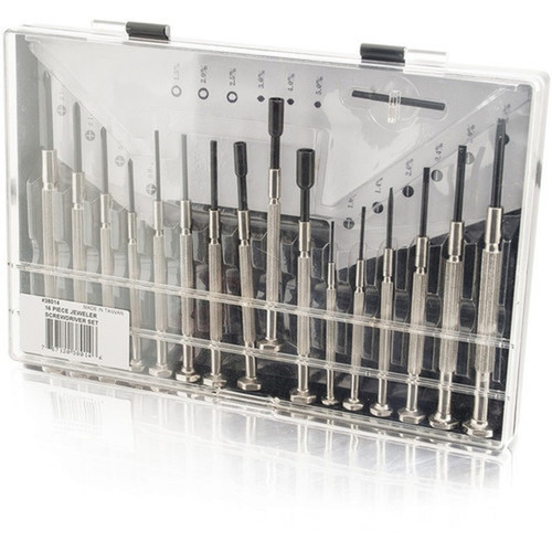 C2G_16_Piece_Jeweler_Screwdriver_Set_-_Chrome_38014
