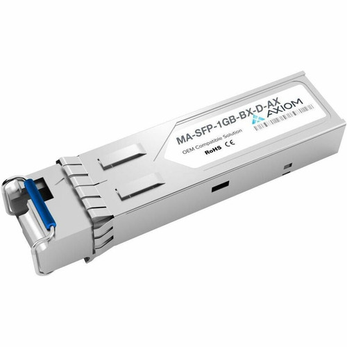Axiom 1000BASE-BX-D SFP Transceiver for Meraki - MA-SFP-1GB-BX-D (Downstream) - For Data Networking, Optical Network - 1 x LC Network (Fleet Network)