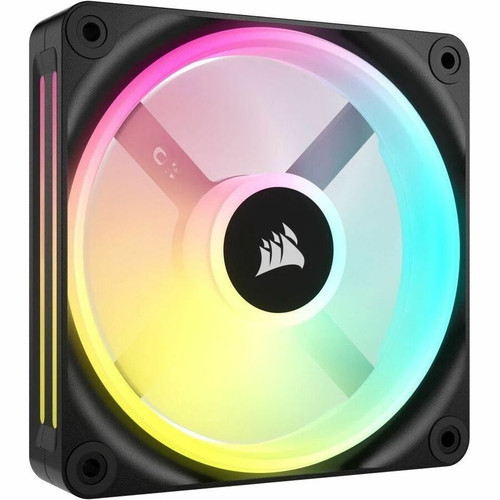 Corsair iCUE LINK QX120 RGB 120mm PWM PC Fan Expansion Kit - 1 x Fan(s) - 1786.8 L/min Maximum Airflow - 2400 rpm - Magnetic Dome - - (Fleet Network)