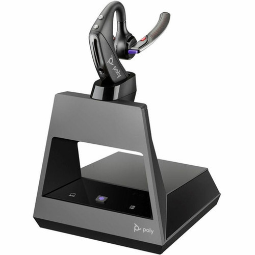Poly Voyager 5200-M Office Headset  USB-C to Micro USB Cable TAA - Google Assistant Siri - Mono - USB Type C RJ-11 - Wireless - - - 7S3Y4AAABA