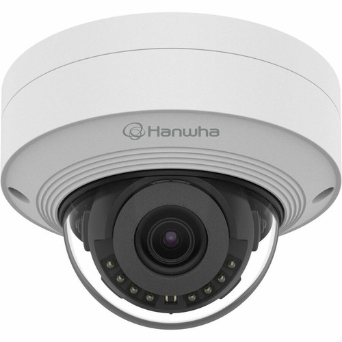 Hanwha QNV-C8011R 5 Megapixel Network Camera - Color - Dome - White - 65.62 ft (20 m) Infrared Night Vision - H.265, H.265M, H.265H, - (Fleet Network)