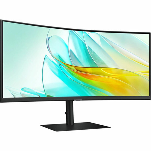 Samsung ViewFinity S6 S34C654UAN 34 Class UW-QHD Curved Screen LCD Monitor - 219 - Black - 34 Viewable - Vertical Alignment VA - LS34C654UANXGO