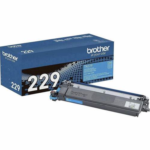 Brother Original Standard Yield Laser Toner Cartridge - Cyan - 1 Each - 1200 Pages TN229C