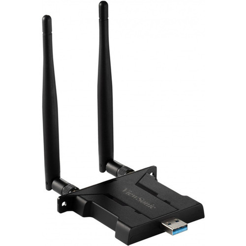 ViewSonic VB-WIFI-005 IEEE 80211 abgnacax Bluetooth 50 Dual Band Wi-FiBluetooth Combo Adapter for Interactive Display - 240 - VB-WIFI-005