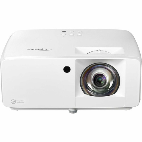 Optoma ZK430ST 3D Short Throw DLP Projector - 16:9 - White - High Dynamic Range (HDR) - Front - 1080p - 30000 Hour Normal Mode - - lm (Fleet Network)