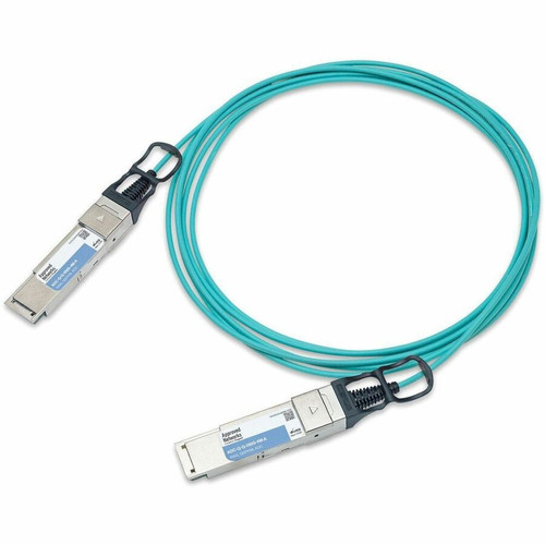 Approved Networks 100G QSFP28 Active Optical Cable (AOC) - 13.1 ft Fiber Optic Network Cable for Network Device - First End: 1 x - 1 x (Fleet Network)