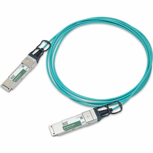 Approved Networks 40G QSFP+ Active Optical Cable (AOC) - 49.2 ft Fiber Optic Network Cable for Network Device - First End: 1 x QSFP+ - (Fleet Network)