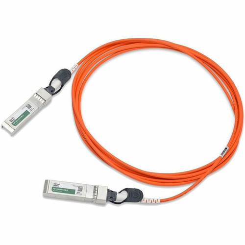 Approved Networks 10G SFP+ Active Optical Cable (AOC) - 32.8 ft Fiber Optic Network Cable for Network Device - First End: 1 x SFP+ - 1 (Fleet Network)