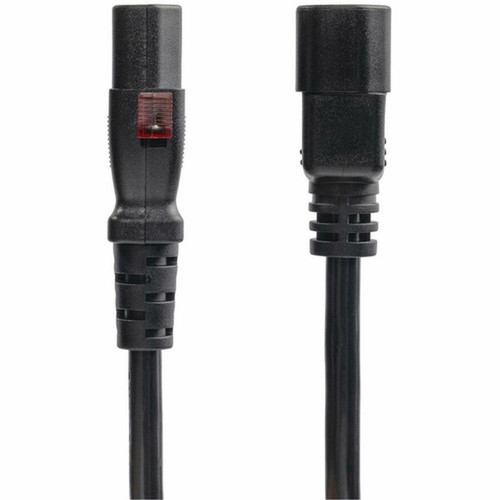 StarTechcom 4ft 12m Power Extension Cord IEC 60320 C14 to Locking C13 PDU Power Cord 10A 250V 18AWG UL Listed Components - to 87L3-8400-POWER-CORD