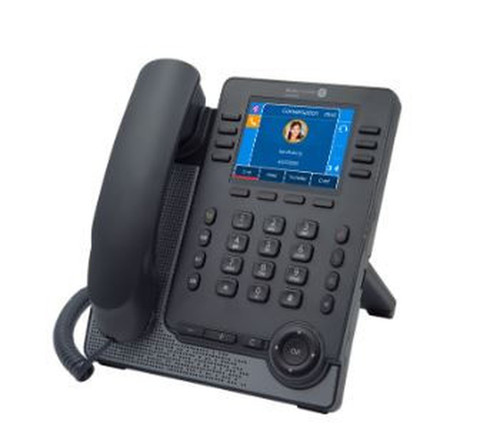 Alcatel-Lucent ATM7 Deskphone - 35 inch 320x240 color display superwideband handfree 2USB ports Type A and C 2 Gigabit Ethernet ports POE Class 2 8SIPaccounts Cat-5E Ethernet Cable 15M