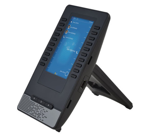 Alcatel-Lucent EM-200 Smart Expansion Module for MxEssential DeskPhones 5 inch ColorLCD with 20 programmable keys 2 USB-A 1 USB-C