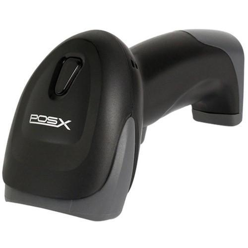 POS-X ION-SG1-BDU-S Handheld Barcode Scanner - Wireless Connectivity - 1D 2D - CCD - Bluetooth - USB - Black - USB 995ED048600333