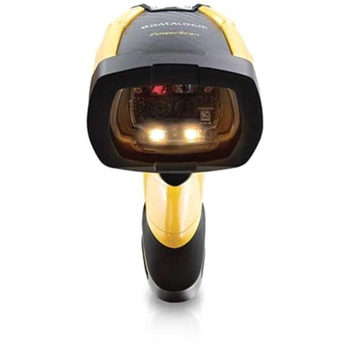Datalogic PowerScan PD9630-SR Barcode Scanner Kit - Cable Connectivity - 1D 2D - LED - Imager - Omni-directional - USB - Yellow - - PD9630-SRK1