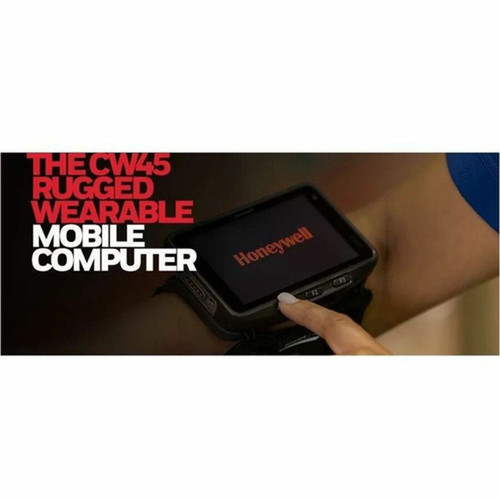 Honeywell CW45 Wearable Computer - 1D 2D - Qualcomm 2 GHz - 6 GB RAM - 64 GB Flash - 47 HD Touchscreen - LED - Front Camera - Rear CW45-X0N-AND10XG
