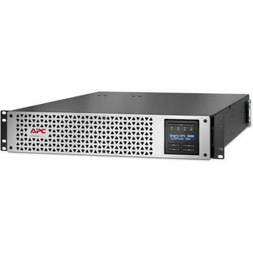 APC by Schneider Electric Smart-UPS Lithium-Ion 3000VA 120V with SmartConnect Port - 2U Rack-mountable - 2 Hour Recharge - 120 V - SMTL3000RM2UC