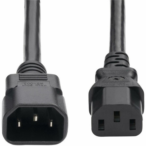 StarTechcom 6ft 18m Power Extension Cord IEC 60320 C14 to C13 PDU Power Cord 13A 250V 16AWG UL Listed Components - 6ft power 8714-6600-POWER-CORD