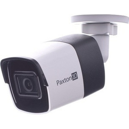 Paxton Access Paxton10 4 Megapixel Surveillance Camera - Color - Mini Bullet - 28 mm Fixed Lens - Wall Mount - IP67 010-911-US