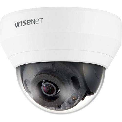 Wisenet QND-7032R 4 Megapixel Indoor Network Camera - Color - Dome - White - 6562 ft 20 m Infrared Night Vision - H265 H264 - x QND-7032R