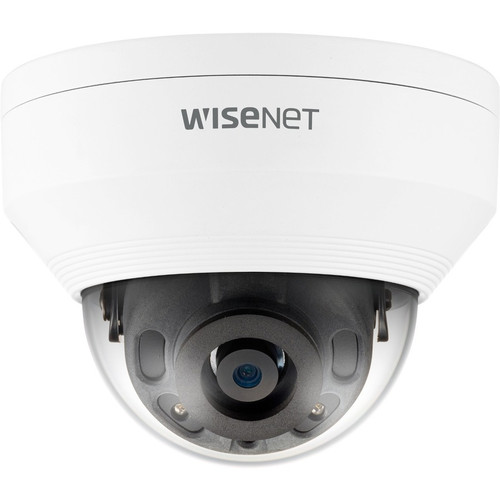 Wisenet QNV-7022R 4 Megapixel Network Camera - Color - Dome - White - 82.02 ft (25 m) Infrared Night Vision - H.265, H.264, Motion - x (Fleet Network)
