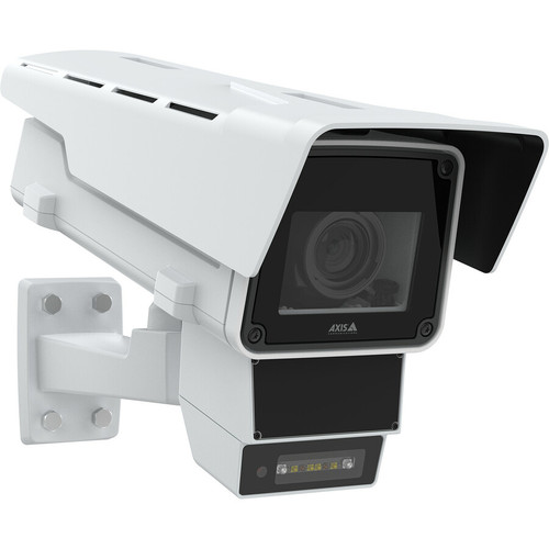 AXIS Q1656-DLE 4 Megapixel Network Camera - Color - Box - White - 124.67 ft (38 m) Infrared Night Vision - Zipstream, H.265, Motion - (Fleet Network)