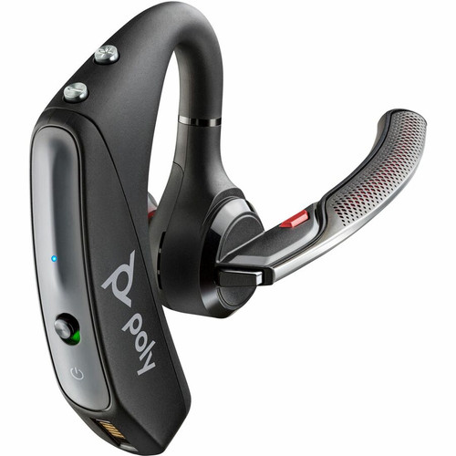 Poly Voyager 5200 UC USB-A Bluetooth Headset +BT700 Adapter - Google Assistant, Siri - Mono - Wireless - Bluetooth - 98.4 ft - 32 Ohm (Fleet Network)