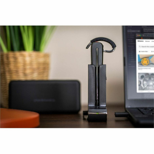 Poly Savi 8200 Office 8245 Earset - Mono - Wireless - Bluetooth - 5906 ft - 20 Hz - 20 kHz - Over-the-ear Over-the-head - Monaural - 7W6D1AAABA