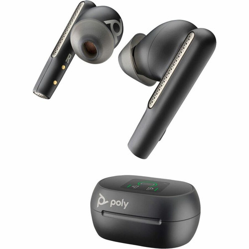 Poly Voyager Free 60+ UC Earset - Google Assistant, Siri - Stereo - True Wireless - Bluetooth - 98.4 ft - 20 Hz - 20 kHz - Earbud - - (Fleet Network)