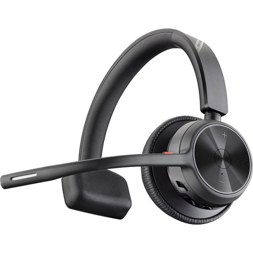 Poly Voyager 4310 USB-A Headset - Siri, Google Assistant - Mono - USB Type A - Wired/Wireless - Bluetooth - 298.6 ft - 20 Hz - 20 kHz (Fleet Network)