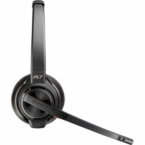 Poly Savi 8220 Office Stereo DECT 1920-1930 MHz Headset - Stereo - Wireless - DECT - 590 ft - 32 Ohm - 20 Hz - 20 kHz - On-ear - - - - 7S4B5AAABA