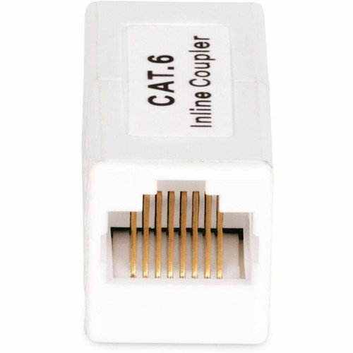 StarTechcom RJ45 Coupler Inline Cat6 Coupler Female to Female FF T568 Connector Unshielded Ethernet Cable Extension - RJ45 Cat6 IN-CAT6-COUPLER-U1