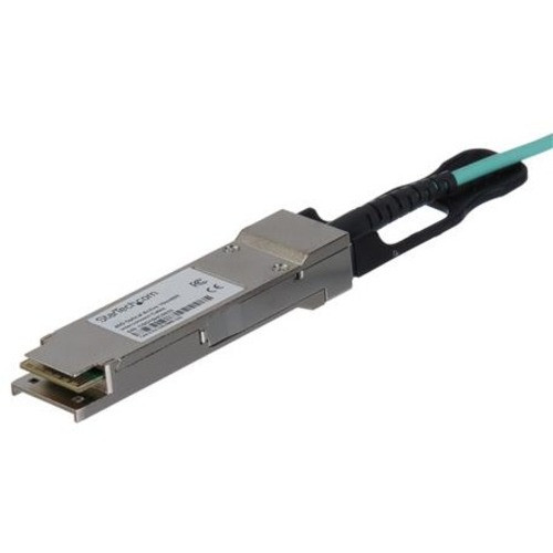 StarTech.com MSA Uncoded 15m 40G QSFP+ to SFP AOC Cable - 40 GbE QSFP+ Active Optical Fiber - 40 Gbps QSFP Plus Cable 49.2' - 100% MSA (Fleet Network)
