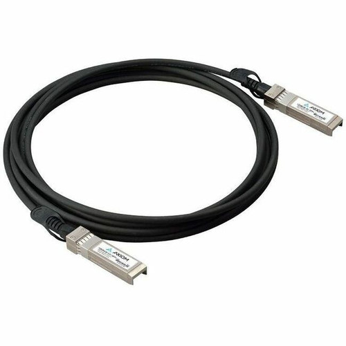 Axiom 10GBASE-CU SFP+ Passive DAC Twinax Cable Ubiquiti Compatible 0.5m - 1.6 ft Twinaxial Network Cable for Network Device, Router, - (Fleet Network)