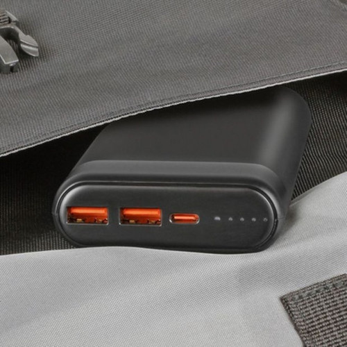 Aluratek 20000mAh 65W Fast Charge PD Power Bank with USB Type-C - For Mobile Device iPad Pro Notebook MacBook Pro MacBook Air X APBQ20F