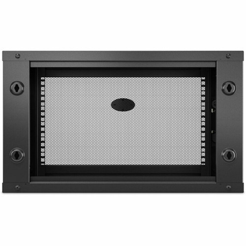 APC by Schneider Electric NetShelter WX 6U Single Hinged Wall-mount Enclosure 600mm Deep - For Networking Airflow System - 6U Rack x AR106SH6