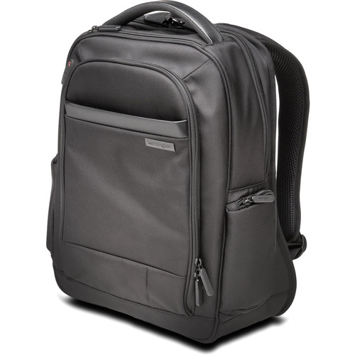 Kensington Contour Carrying Case (Backpack) for 14" Notebook - Water Resistant, Puncture Resistant, Drop Resistant - 1680D Ballistic - (Fleet Network)