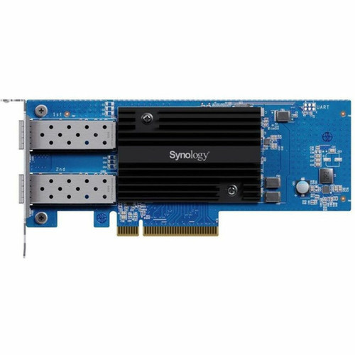 Synology E25G30-F2 Dual-port 25GbE SFP28 add-in card for Synology systems - PCI Express 30 x8 - 2 Ports - Optical Fiber - Low - - E25G30-F2
