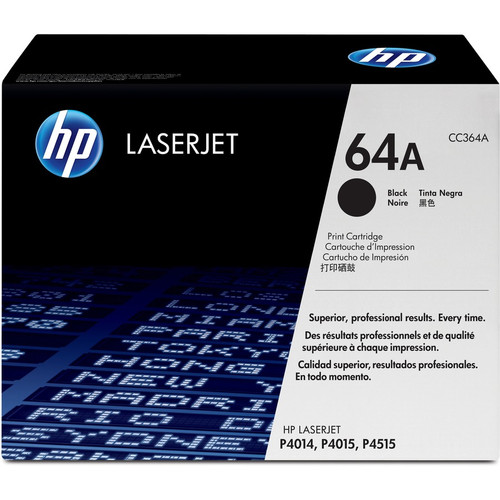 HP 64A (CC364A) Original Toner Cartridge - Single Pack - Laser - 10000 Pages - Black - 1 Each (Fleet Network)