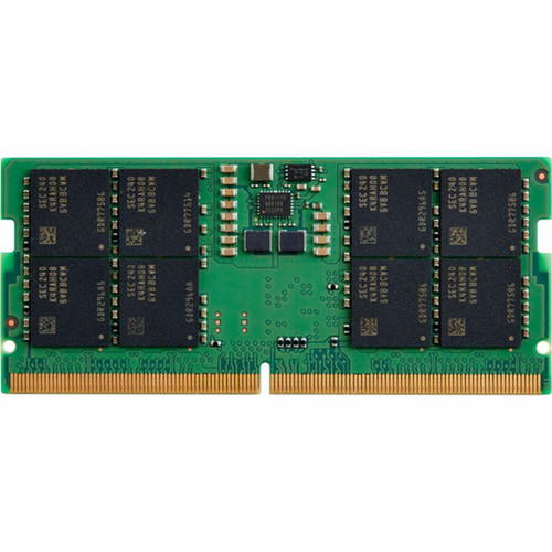 HP 16GB DDR5 SDRAM Memory Module - For Notebook Computer - 16 GB 1 x 16GB - DDR5-5600PC5-44800 DDR5 SDRAM - 5600 MHz - 262-pin - 83P91AA